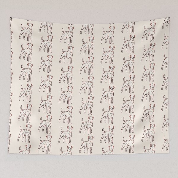 Item preview, Brown dalmatian dog drawing  designed and sold by Mayarart.