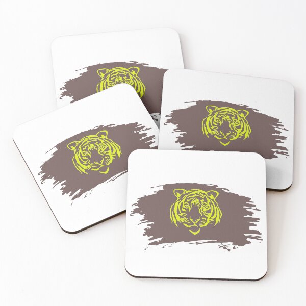 Item preview, neon color tiger designed and sold by tharusha fernando.