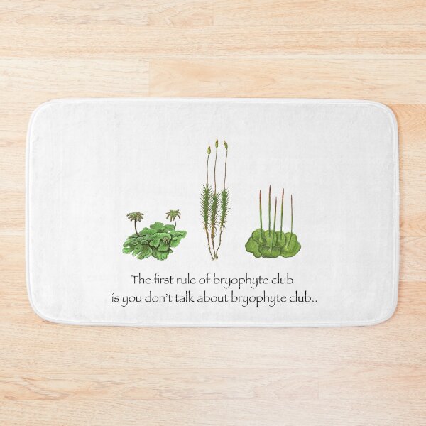 Item preview, The first rule of bryophyte club is you don’t talk about bryophyte club designed and sold by Rob Price.