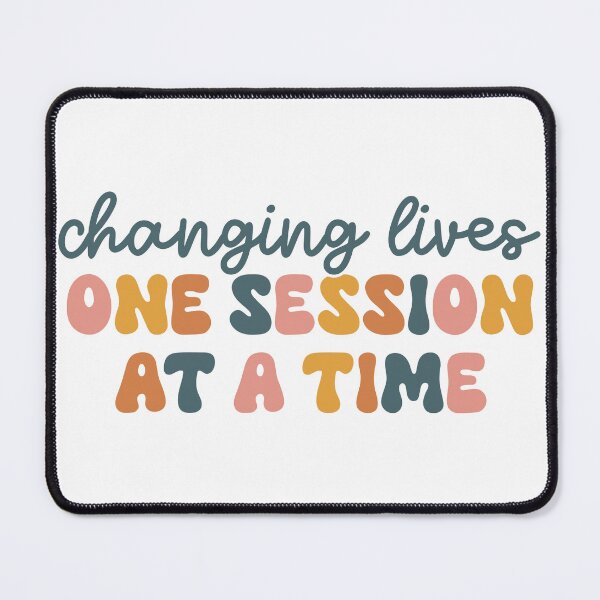 Artikelvorschau, Changing lives one session at a time entworfen und verkauft von flatbrownbread.