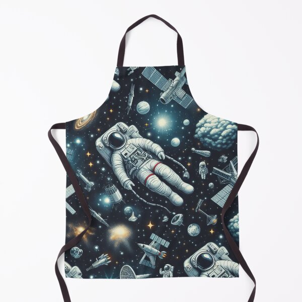 Item preview, Astronauts Adrift Cosmic Ballet in the Starry Expanse" designed and sold by ArtComixHaven.