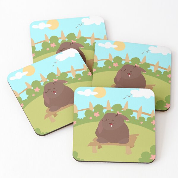 Item preview, Coco the Bunny: Sunny Day designed and sold by Kyna Arts.