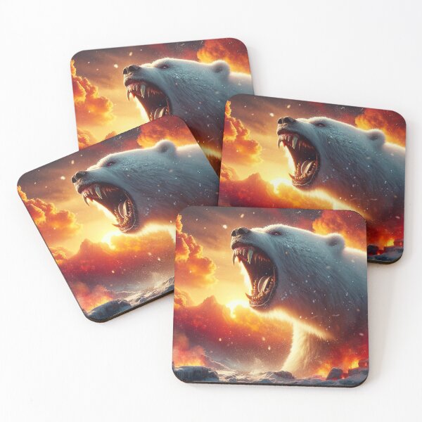 Item preview, Polar Bear's Fiery Uprising designed and sold by Cerberus-Art.
