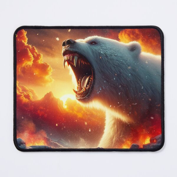 Item preview, Polar Bear's Fiery Uprising designed and sold by Cerberus-Art.