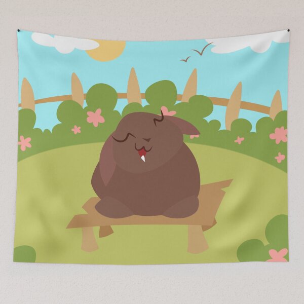 Item preview, Coco the Bunny: Sunny Day designed and sold by Kyna Arts.