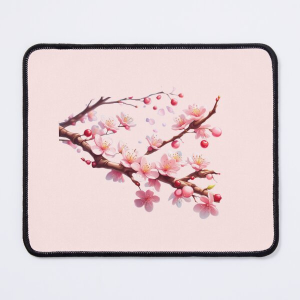 Item preview, Cute hanami cherry blossom branch in spring, Asia designed and sold by Coolparrotgirl.
