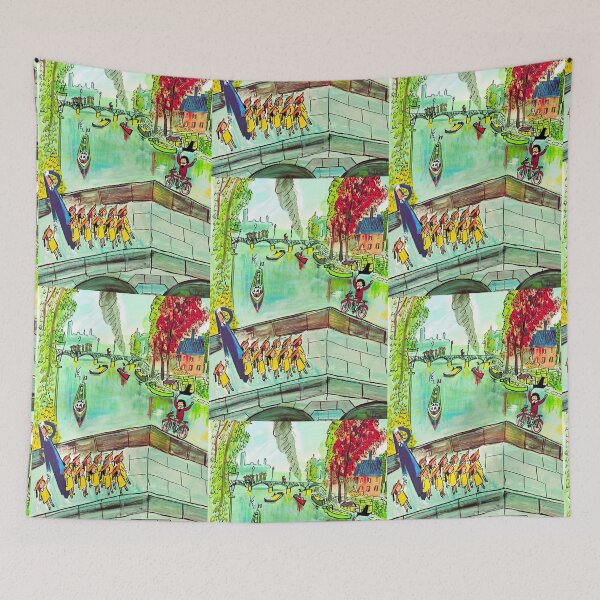 Item preview, Madeline Vintage Children's Book Illustration designed and sold by booksnbobs.