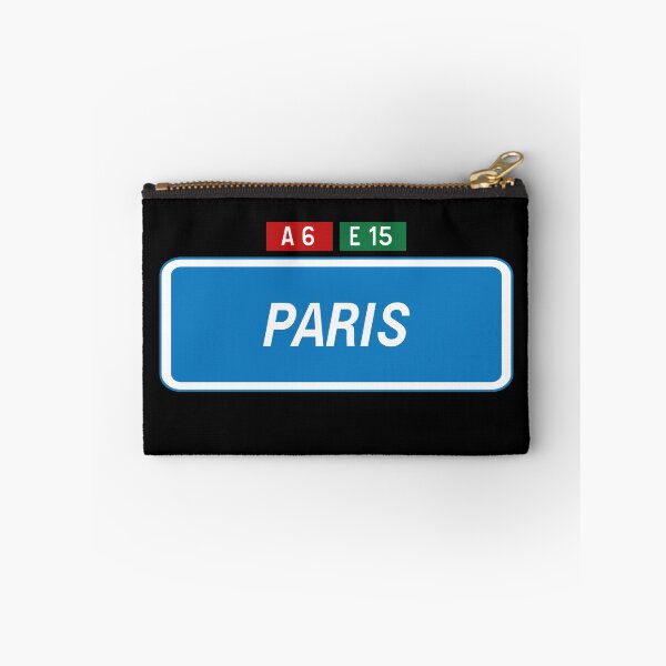 Item preview, Paris Bound - Blue A6 E15 Motorway Sign designed and sold by WilliamsonMedia.