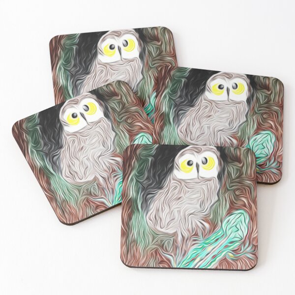 Item preview, Owl 8 designed and sold by Gluecknika.