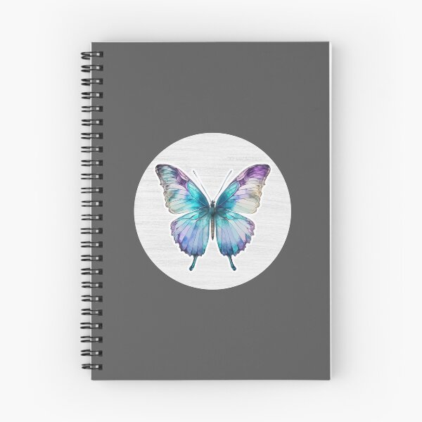 Item preview, Glasswing Butterfly Watercolor Drawing designed and sold by LivingColorful.