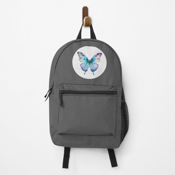 Item preview, Glasswing Butterfly Watercolor Drawing designed and sold by LivingColorful.
