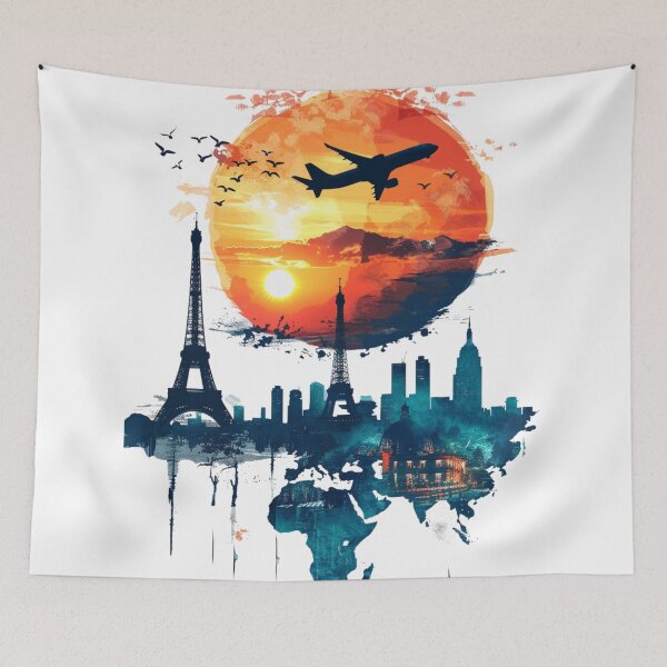 Item preview, World Traveller Design 2 of 5 designed and sold by Jenson Major.
