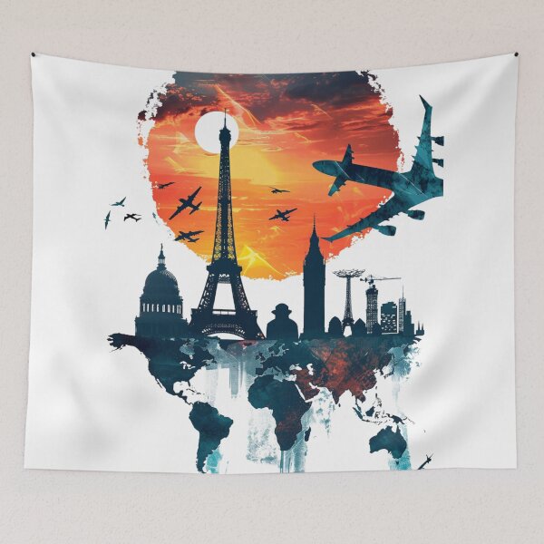 Item preview, World Traveller Design 4 of 5 designed and sold by Jenson Major.