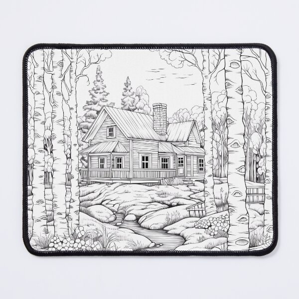 Item preview, Cabin between poplars designed and sold by Ricardo Rodríguez Pérez.