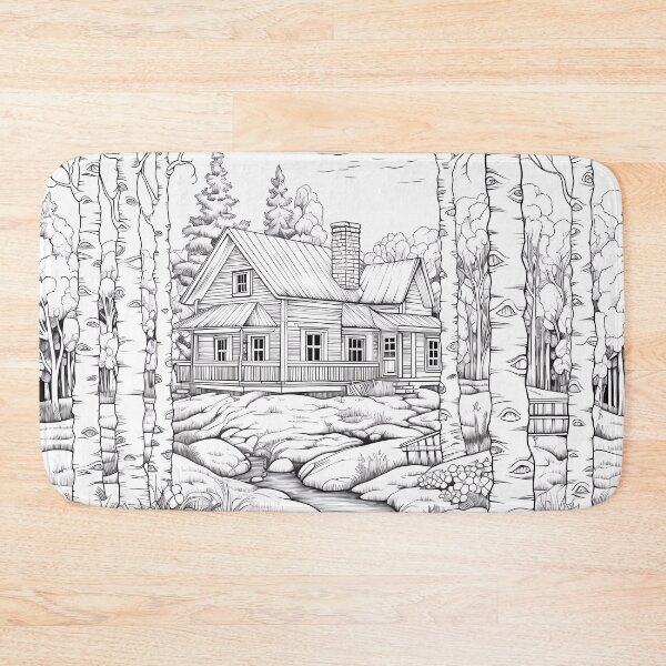 Item preview, Cabin between poplars designed and sold by Ricardo Rodríguez Pérez.