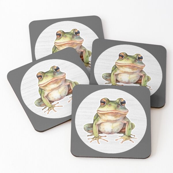 Item preview, Toad Watercolor Drawing designed and sold by LivingColorful.