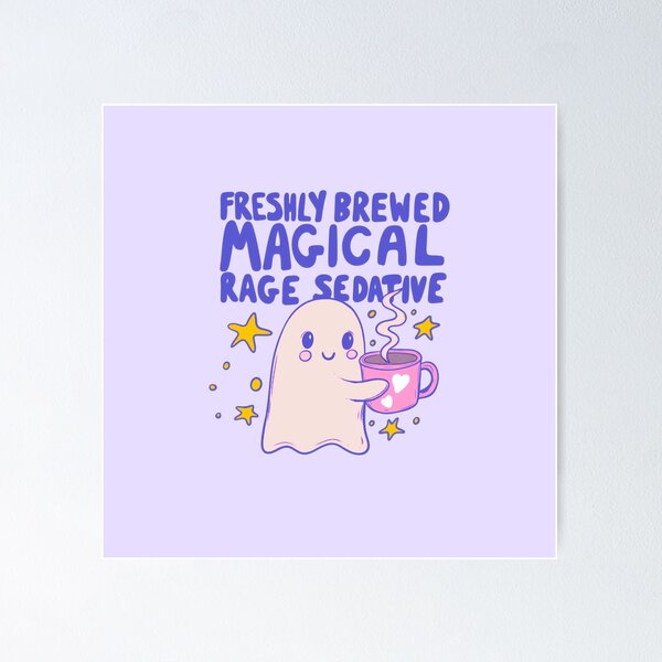 Item preview, Freshly Brewed Magical Rage Sedative Ghost designed and sold by Jess.a.creates.