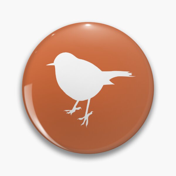 Item preview, Robin Bird Silhouette (White) designed and sold by badlydoodled.