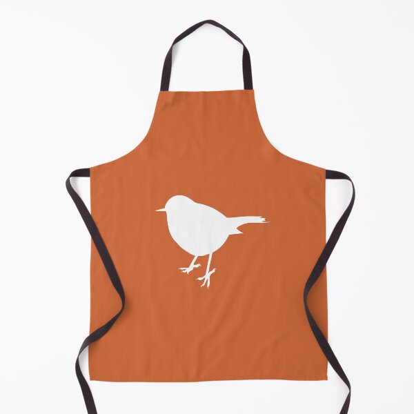 Item preview, Robin Bird Silhouette (White) designed and sold by badlydoodled.