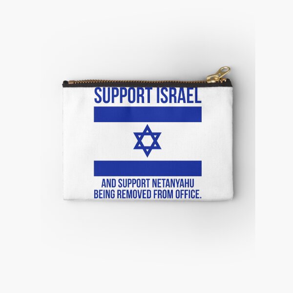 Item preview, Support Israel and oppose Netanyahu.  designed and sold by Rachel the Artist .