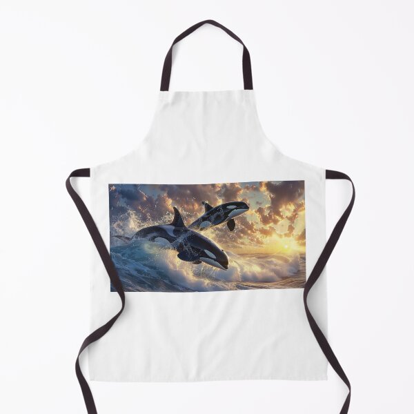 Item preview, Sunset Leap of the Ocean's Guardians designed and sold by palmyst.