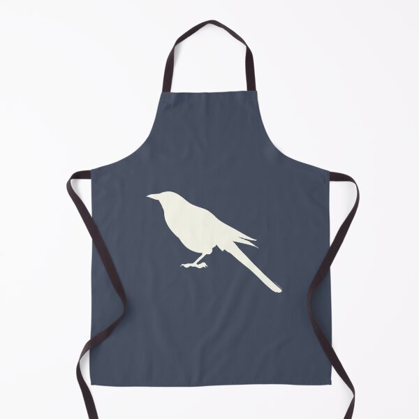Item preview, Majestic Magpie Bird Silhouette (White) designed and sold by badlydoodled.