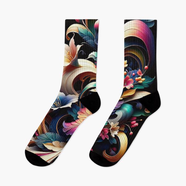 Item preview, Floral play of colors designed and sold by Cerberus-Art.