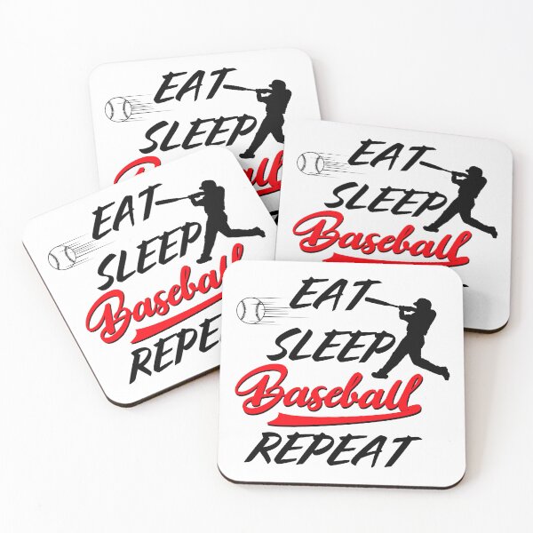 Item preview, Eat sleep baseball designed and sold by Flexybk2.