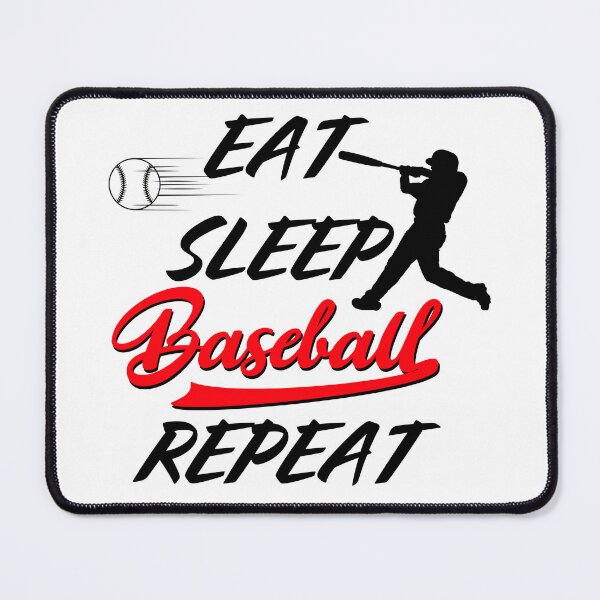 Item preview, Eat sleep baseball designed and sold by Flexybk2.