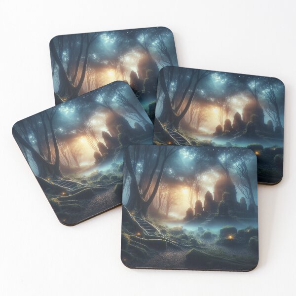 Item preview, Mysterious forest ruins designed and sold by Cerberus-Art.