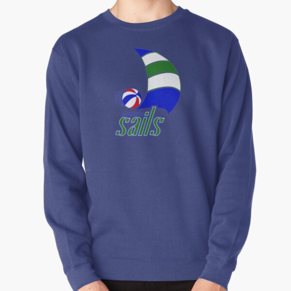 SAIL - VINTAGE BASKETBALL Pullover Sweatshirt
