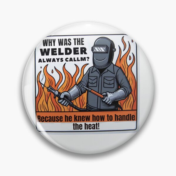Item preview, Funny sticker joke about welders designed and sold by Pablos2224.
