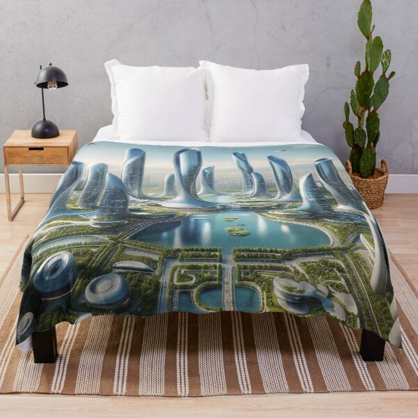 Item preview, Sky cities on the horizon designed and sold by Cerberus-Art.