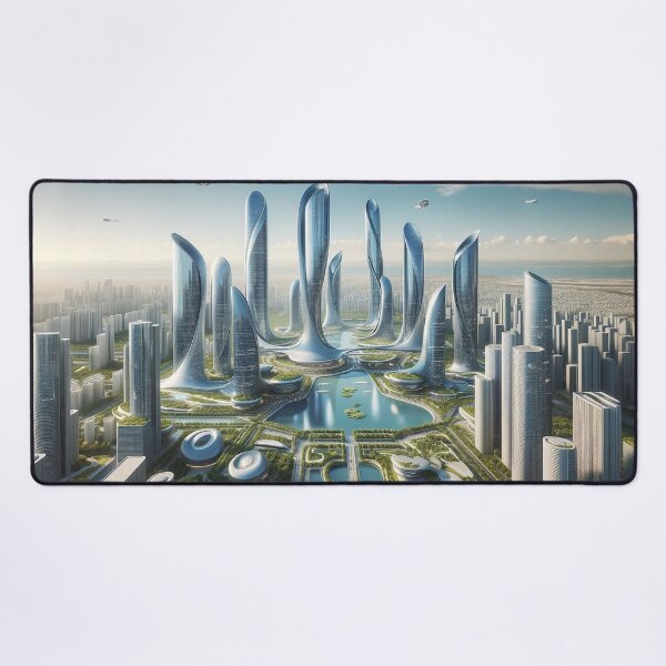 Item preview, Sky cities on the horizon designed and sold by Cerberus-Art.