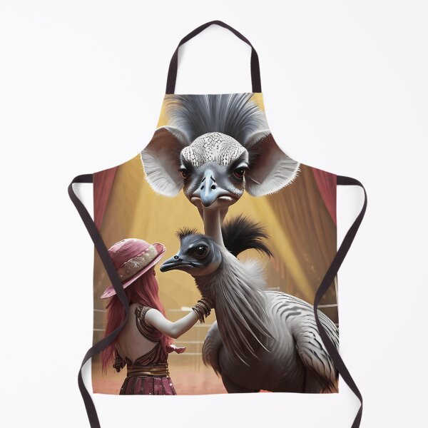 Item preview, Ostrich Circus Spectacle designed and sold by HuffWiggly.