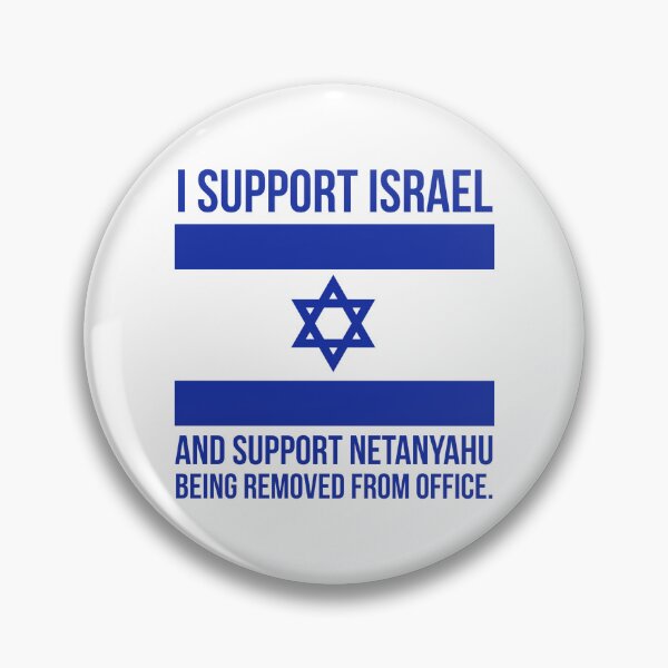 Item preview, I support Israel and I oppose Netanyahu’s government  designed and sold by Rachel the Artist .