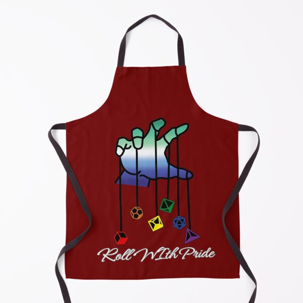 Item preview, Gay MLM DND Pride Flag, MLM "Roll With Pride" Design, Dungeon Master designed and sold by Travelslightly.