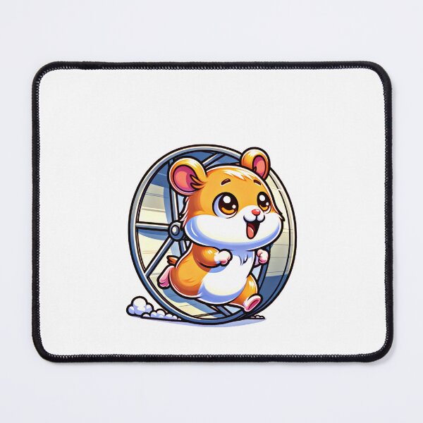 Item preview, Hamster Running On A Wheel designed and sold by RadoSta.