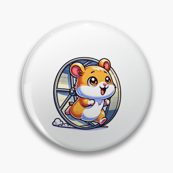 Item preview, Hamster Running On A Wheel designed and sold by RadoSta.