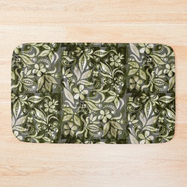 Item preview, Various Floral Leaves Seeds Petals Whimsical Glow Pattern II designed and sold by Irina Sztukowski.