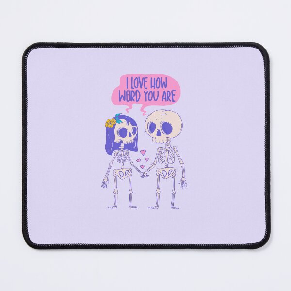 Item preview, Skeleton Love - I Love How Weird You Are Gothic Romance designed and sold by Jess.a.creates.