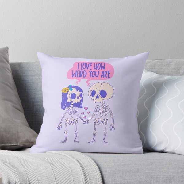 Item preview, Skeleton Love - I Love How Weird You Are Gothic Romance designed and sold by Jess.a.creates.