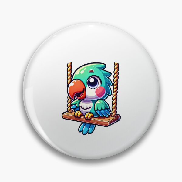 Item preview, Parrot Perched On A Swing designed and sold by RadoSta.