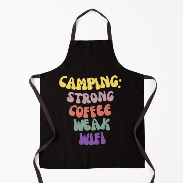 Item preview, Camping : Strong Coffee Weak Wifi | Camping and Coffee | Coffee and Camping Gift T-Shirt designed and sold by runeroge13.