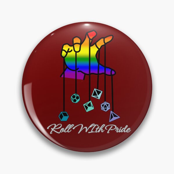 Item preview, Neptunic DND Pride Flag, Neptunic "Roll With Pride" Design, Dungeon Master designed and sold by Travelslightly.