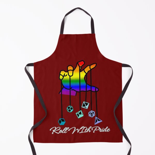 Item preview, Neptunic DND Pride Flag, Neptunic "Roll With Pride" Design, Dungeon Master designed and sold by Travelslightly.