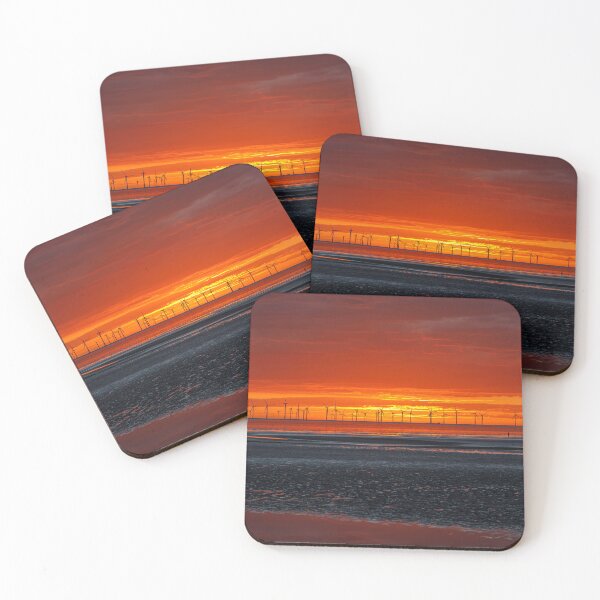 Item preview, Windfarm at sunset designed and sold by Paul Madden.