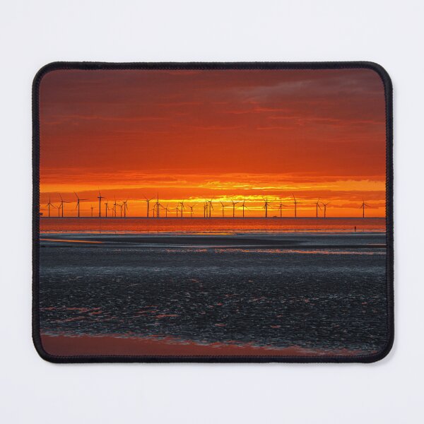 Item preview, Windfarm at sunset designed and sold by Paul Madden.