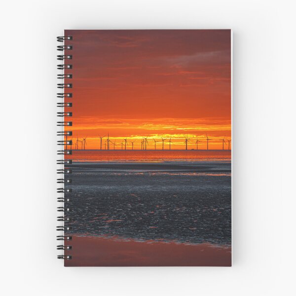 Item preview, Windfarm at sunset designed and sold by Paul Madden.