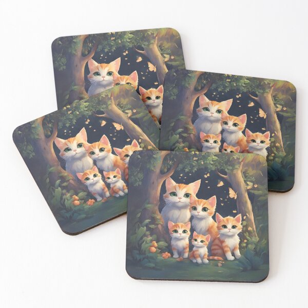 Item preview, Kittens In Nature designed and sold by letsgetinspired.